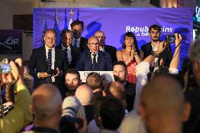 Titre Eric Ciotti after results of the 2nd round legislative elections in Nice