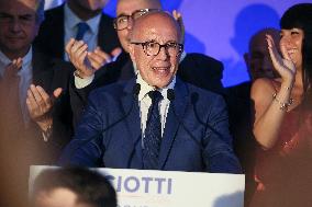 Titre Eric Ciotti after results of the 2nd round legislative elections in Nice