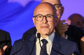 Titre Eric Ciotti after results of the 2nd round legislative elections in Nice