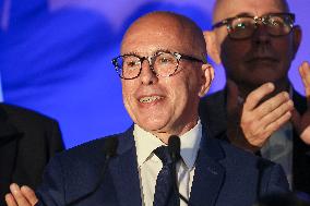 Titre Eric Ciotti after results of the 2nd round legislative elections in Nice