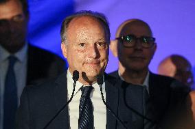 Titre Eric Ciotti after results of the 2nd round legislative elections in Nice