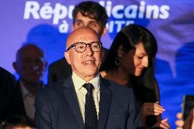 Titre Eric Ciotti after results of the 2nd round legislative elections in Nice