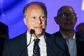 Titre Eric Ciotti after results of the 2nd round legislative elections in Nice