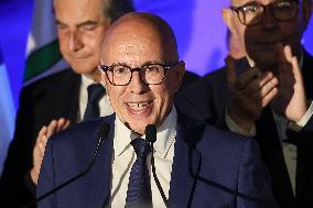 Titre Eric Ciotti after results of the 2nd round legislative elections in Nice