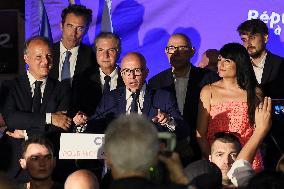 Titre Eric Ciotti after results of the 2nd round legislative elections in Nice