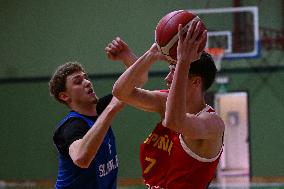 Sport Events - Torneo Under 20 - 22° Memorial De Silvestro/Trofeo Meneghin - Slovenia vs Spagna