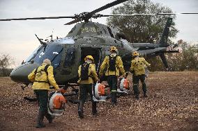 BRAZIL-CORUMBA-PANTANAL WETLAND-FIRE