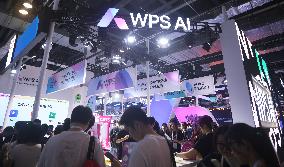 WPS Booth at 2024 WAIC in Shanghai