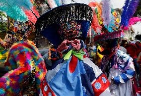 Celebrations On The Eve Of The 802nd Anniversary Of The Founding Of Cuitláhuac In Mexico City.