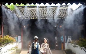 Lingering Garden Installed With Spray in Suzhou