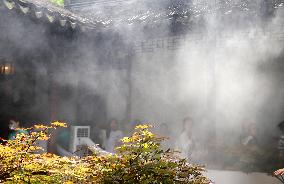 Lingering Garden Installed With Spray in Suzhou