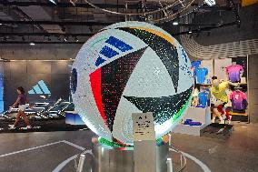 FUSSBALLLIEBE Ball at Adidas Store in Shanghai