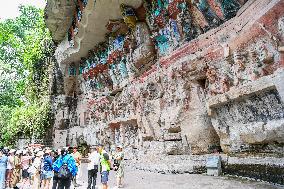 CHINA-CHONGQING-DAZU ROCK CARVINGS-TOURISM (CN)