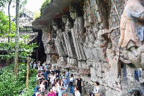 CHINA-CHONGQING-DAZU ROCK CARVINGS-TOURISM (CN)