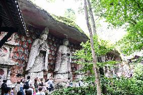 CHINA-CHONGQING-DAZU ROCK CARVINGS-TOURISM (CN)