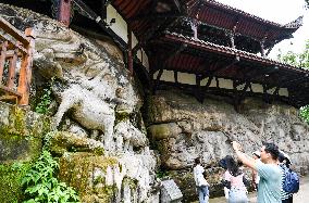 CHINA-CHONGQING-DAZU ROCK CARVINGS-TOURISM (CN)