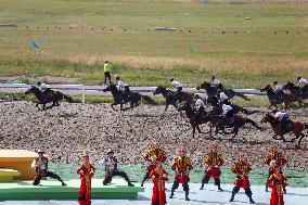 (SP)CHINA-XINJIANG-ZHAOSU-NATIONAL TRADITIONAL GAMES OF ETHNIC MINORITIES-EQUESTRIAN (CN)