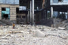 Kyiv after Russian missile attack on July 8, 2024