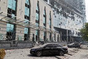 Kyiv after Russian missile attack on July 8, 2024