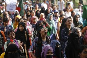 Bangladeshi Students Protest