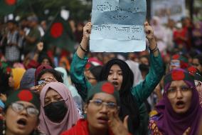 Bangladeshi Students Protest