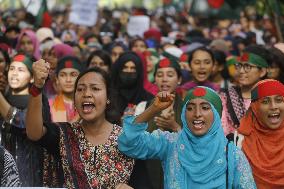 Bangladeshi Students Protest