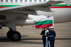 Bulgaria delegation to NATO Summit arrives in Washington, DC