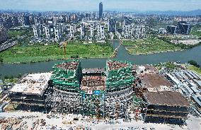 Grand Canal Museum Construction in Hangzhou