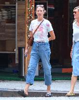 Christy Turlington Steps Out - NYC