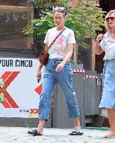 Christy Turlington Steps Out - NYC