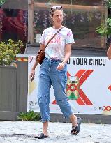 Christy Turlington Steps Out - NYC