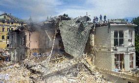 Russia hits Okhmatdyt childrens hospital with Kh-101 missile