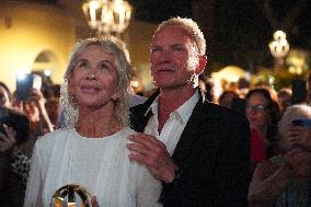 Trudie Styler And Sting At Ischia Global Festival - Ischia