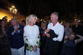 Trudie Styler And Sting At Ischia Global Festival - Ischia