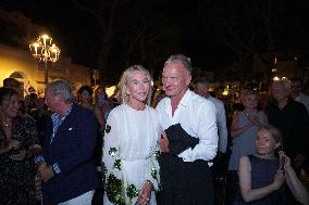 Trudie Styler And Sting At Ischia Global Festival - Ischia