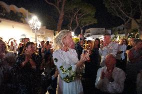 Trudie Styler And Sting At Ischia Global Festival - Ischia