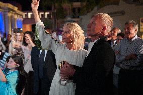 Trudie Styler And Sting At Ischia Global Festival - Ischia