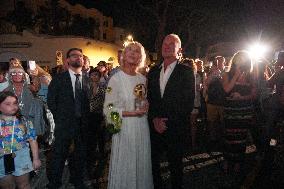 Trudie Styler And Sting At Ischia Global Festival - Ischia