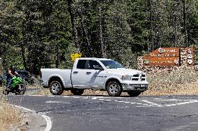 Cal Fire Planes Use Grass Valley Air Attack Base To Support Efforts Against The Royal Fire