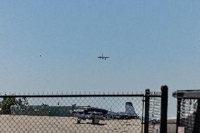 Cal Fire Planes Use Grass Valley Air Attack Base To Support Efforts Against The Royal Fire