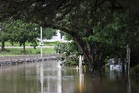 Flooding After Hurricane Beryl