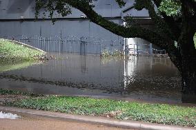 Flooding After Hurricane Beryl