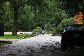 Hurricane Beryl Aftermath In Houston Part 4