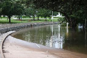 Flooding After Hurricane Beryl