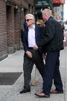 Michael Douglas At The Late Show - NYC