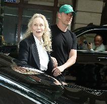 Faye Dunaway At Live With Kelly And Mark - NYC