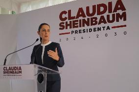 Claudia Sheinbaum Briefing Conference