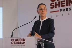 Claudia Sheinbaum Briefing Conference