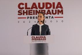 Claudia Sheinbaum Briefing Conference