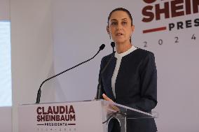 Claudia Sheinbaum Briefing Conference